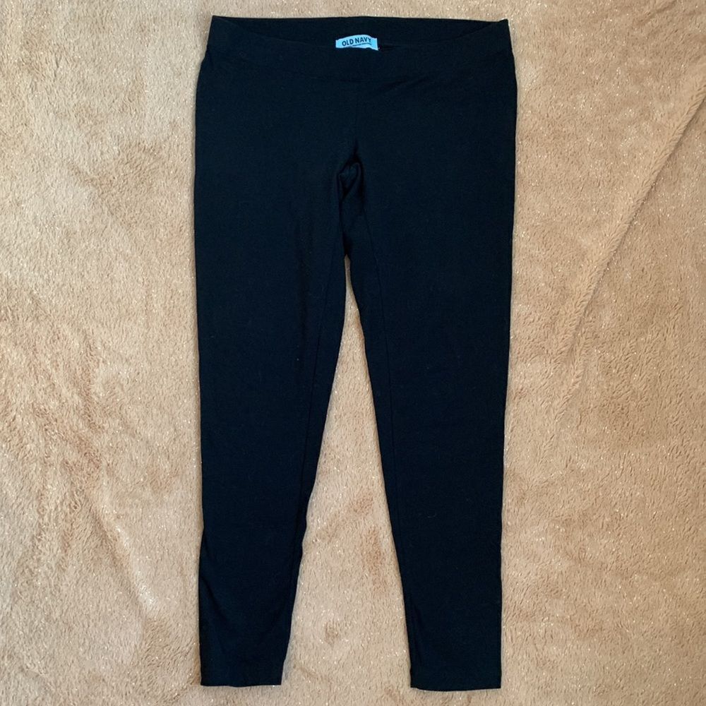 Old Navy Maternity Cotton Yoga Pants Leggings Set of 3 S Black - Picture 13 of 16